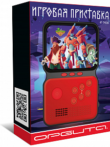 Орбита OT-TYG06 Красная игровая приставка (8/16/32 bit)